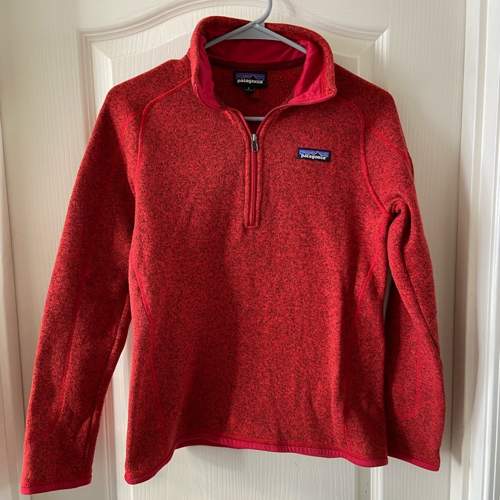 Patagonia Beter sweater ; Red
